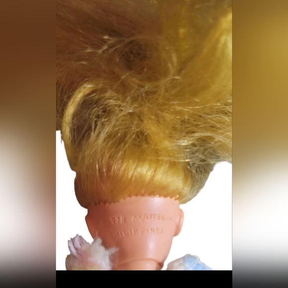 1970s Skipper Mattel Barbie Doll Vintage Toy Sweater. 8.5 " Barbie sister doll - Picture 2 of 4